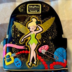 Loungefly Tinkerbell Disney theme parks exclusive backpack
